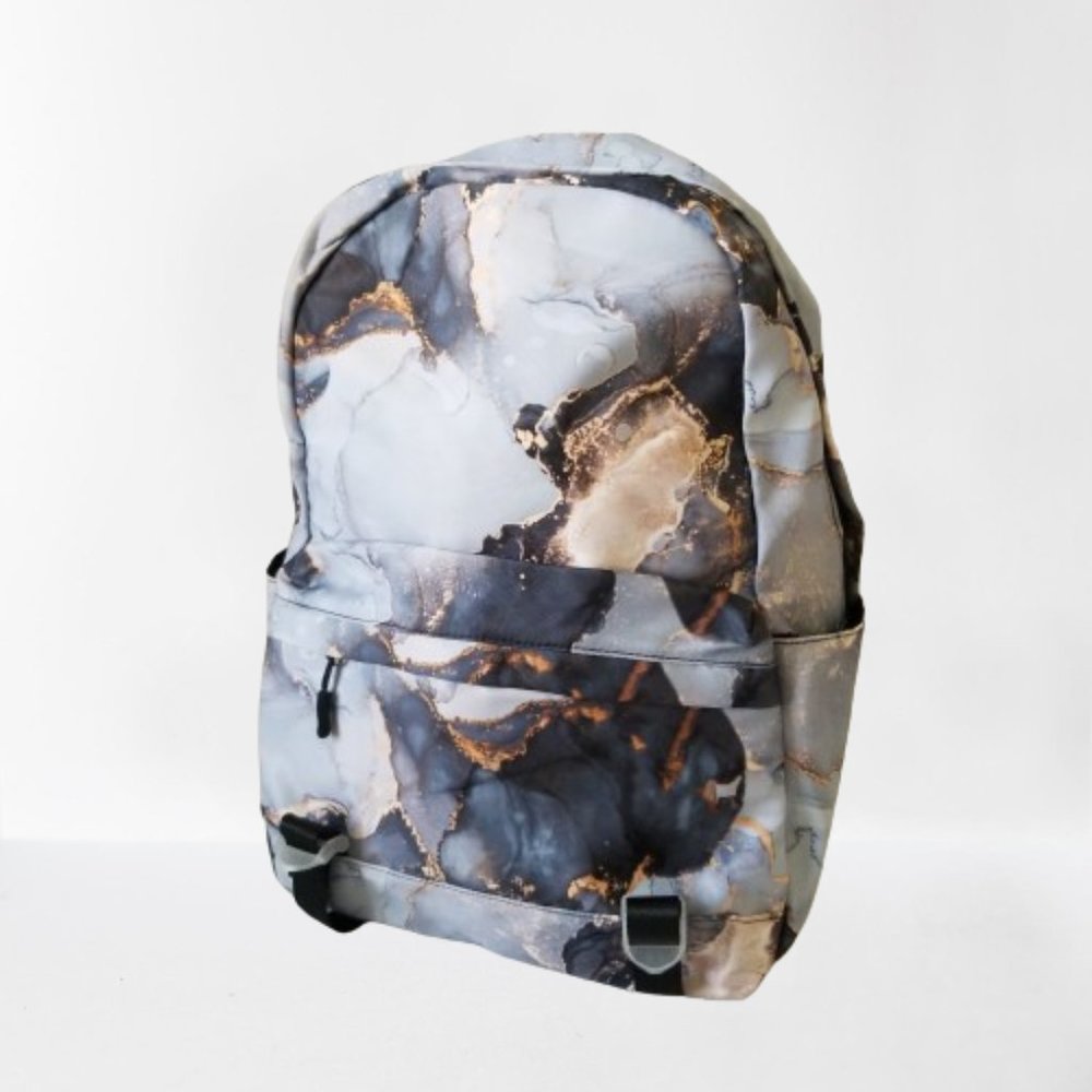 NEW! Lightweight Nylon Water-Resistant Backpack w/Laptop Divider